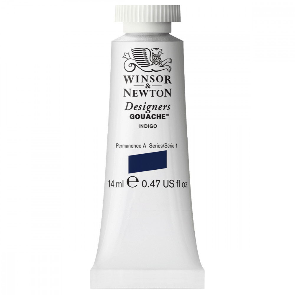 Tinta Guache Winsor & Newton Designers 14ml S1 322 Indigo
